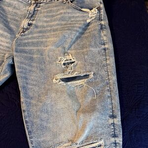 American Eagle Faded Distressed Jeans 44 x 32  Athletic Skinny